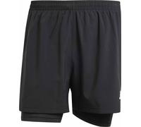 Adidas - Short con calzoncini integrati - OTR B Shorts 2In1 M Black per Uomo - Taglia L - Nero