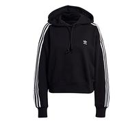 adidas Short Hoodie, Sudore con Cappuccio da Donna, Black, 42