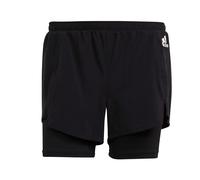 ADIDAS Shorts 2 In 1 Nero Donna L