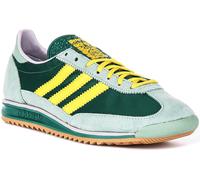 Adidas Sl 72 Og Lace Up Solar Suede Trainer Da Donna In Verde EU37-41