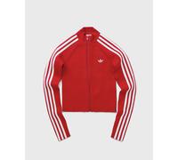 Adidas Adicolor 3-stripes Slim Sports Jacket Donna - Giacche Rosso - Taglia 40 - Tela di cotone Red 40