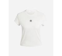 Adidas Small Logo Slim W - T-shirt - Donna - Bianco XS