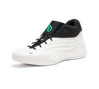 adidas Sneaker da basket unisex per adulti Dame X, Zero Metallic Black Court Green, 12 UK Men/ 12.5 UK Women