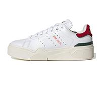 adidas Sneaker da Donna Stan Smith Bonega 2b W, Ftwr White Better Scarlet Collegiate Green, 38 EU