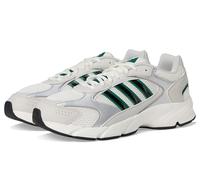 adidas Sneaker da uomo 2000 Runner, Bianco/Verde Collegiato/Argento Metallizzato, 10
