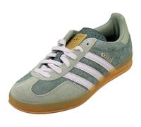 adidas Sneaker da uomo Gazelle Indoor, Verde minerale/Silver Dawn/Silver Green, 42 2/3 EU