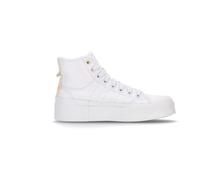 Adidas - Sneaker High-Top con ricami floreali - - Sport - Donna - Bianco - 36 EU