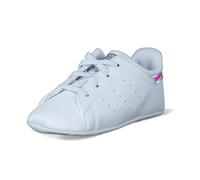 Adidas Sneaker neonata Stan Smith Crib, Cloud White/Cloud White/Silver Metallic, 19 EU