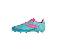 adidas Sneaker unisex per adulti F50 League Messi Firm Multi Ground, Flash Aqua Lucid Pink Lucid Ciano, 40 EU