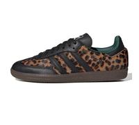 Adidas Sneakers Samba OG Uomo, Gomma scura con stampa leopardata verde, 38 EU