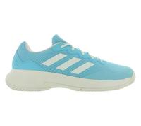 adidas Sneakers Tennis Uomo Gamecourt 2.0, Acqua Chiaro Bianco Sporco Rosso Brillante Blu, 44 EU