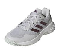 adidas Sneakers Tennis Uomo Gamecourt 2.0, Grigio Aurora Metallico Bianco, 41 1/3 EU