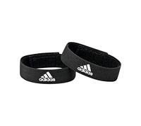 Adidas Sock Holder Football/Soccer Shin Guard, Fermacalze Unisex-Adulto, Black/White, One Size