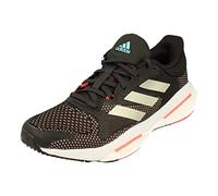 Adidas Solar Glide 5 W, Sneaker Donna, Carbon/Sandy Beige Met/Turbo, 40 2/3 EU