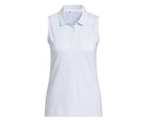 Adidas Solid Ottoman Sleeveless Polo Shirt Polo Donna