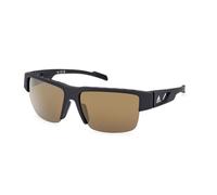 Adidas Sp0070 Occhiali Da Sole Unisex Nero Marrone 68mm Polarizzato