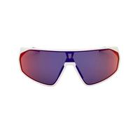 Adidas Sp0074 Occhiali Da Sole Unisex Bianco Mascherina Viola