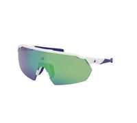 Adidas Sp0093 Occhiali Da Sole Unisex Bianco Sport Verde