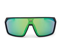 Adidas Sp0108 Occhiali Da Sole Unisex Nero Mascherina Verde