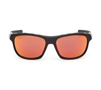 Adidas Sp0118 Occhiali Da Sole Unisex Black Rectangle Rosso 59mm