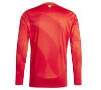 adidas Spagna Maglia Home Manica Lunga Uomo 2024, rosso, XL
