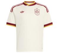 Adidas Spain 26/27 Away Junior Short Sleeve T-shirt Bianco 7-8 Years Bambini