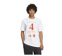 adidas Spain Euro Winner 24 Short Sleeve T-Shirt M White