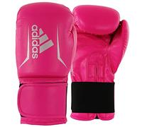 adidas Speed 50 adisbg50 Guantoni da Boxe, Rosa/Argento, 10 oz