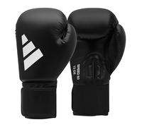 Adidas Speed 50 - Guantoni da boxe, da adulto, colore: Nero/Bianco