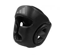 adidas Speed Head Protection | Assorbimento ottimale degli urti | Adattabile individualmente | Boxe | Arti marziali | Tomaia in PU | Schiuma EVA | Nero