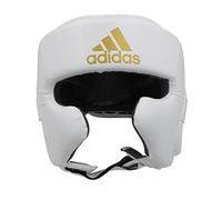 adidas Speed Sparring-Guardia per la Testa di Allenamento Unisex, Bianco, S