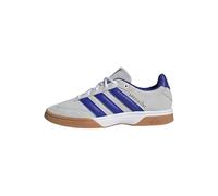 adidas SPEZIALIST Indoor Shoes, Scarpe Sportive Uomo, Cloud White/Lucid Blue/Grey Two, 50 2/3 EU