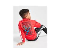 adidas Spider-Man Full Zip Tracksuit Children, Rosso 5-6Y