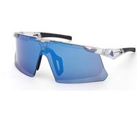 Occhiali adidas Sport SP0107 con lenti specchiate blu