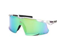 Adidas Sport Dunamis Evo Sunglasses Trasparente Green Mirror/CAT3