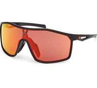 Adidas Sport Kalidro SP0117 02L, Nero, Plastic, Uomini occhiali da sole 99