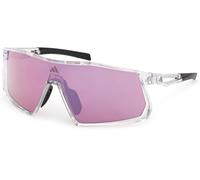 Occhiali adidas Sport SP0123 trasparenti con lenti specchiate viola