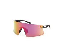 Adidas Sport Unisex SP0090 ADIDAS DUNAMIS 02Z Occhiali da sole Iniettato Nero Viola Maschera Normale
