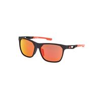 Adidas Sport Unisex SP0091 02L Occhiali da sole Iniettato Nero Marrone Squadrata Normale