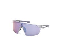 Adidas Sport Unisex SP0103 ADIDAS ANEMO 20Z Occhiali da sole Iniettato Grigio Viola Maschera Normale