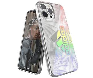 adidas Sports compatibile con iPhone 13 Pro Max Custodia, 6,7 pollici, Custodie Testate Contro la Caduta, Bordi Rialzati Antiurto, Custodia Protettiva Premium a Scatto, Palmo Olografico