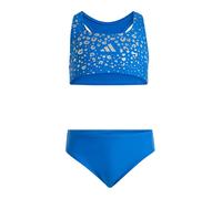 ADIDAS SPORTSWEAR Abbigliamento da mare sportivo 'Glitter Bikini Set' blu reale / argento Bambini ADIDAS SPORTSWEAR 122xTaglie normali