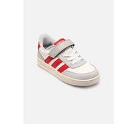 adidas Unisex - Bambini e Ragazzi Breakbase Children Shoes, Core White/Team Victory Red/Grey Two, 35 EU