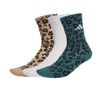 adidas - Leopard Print Socks 3-Pack - Calze casual EU 40-42 - M blu
