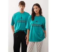 adidas Sportswear - Common Goal - Maglia da calcio blu ottanio-Verde M