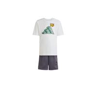 ADIDAS SPORTSWEAR Completo per l'allenamento 'ADIDAS MINECRAFT TRAINING SUMMER' giallo / verde / nero / bianco Bambini ADIDAS SPORTSWEAR 116