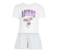ADIDAS SPORTSWEAR Completo per l'allenamento 'Adidas x Disney Minnie Mouse' grigio chiaro / lilla / nero / bianco Bambini ADIDAS SPORTSWEAR 128xTaglie normali