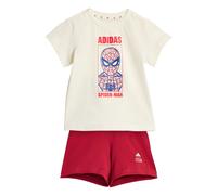 ADIDAS SPORTSWEAR Completo per l'allenamento 'Adidas x Marvel Spider-Man' navy / rosso rubino / bianco lana Bambini ADIDAS SPORTSWEAR 104