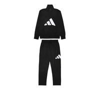 adidas Unisex - Bambini ESSENTIALS BIG LOGO CLIMACOOL TRACKSUIT, black/white, 11-12 Years