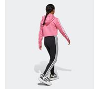 adidas Bambina SEASONAL ESSENTIALS TIBERIO 3 STRIPES FLEECE LEGGINGS SET, pink fusion/white/clear pink, 9-10 Years